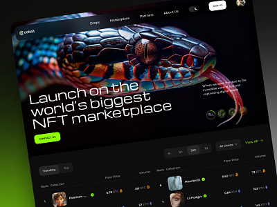 NFT - Marketplace Platform 3d animation app bitcoin branding clean crypto design graphic design illustration logo marketplace mobile ui motion graphics nft platform token ui ux web