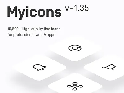 Myicons ✨ v—1.35 | 15,500+ Premium vector line Icons Pack design system figma figma icons flat icons icon design icon pack icons icons design icons library icons pack interface icons line icons sketch icons ui ui design ui designer ui icons ui kit web design web designer