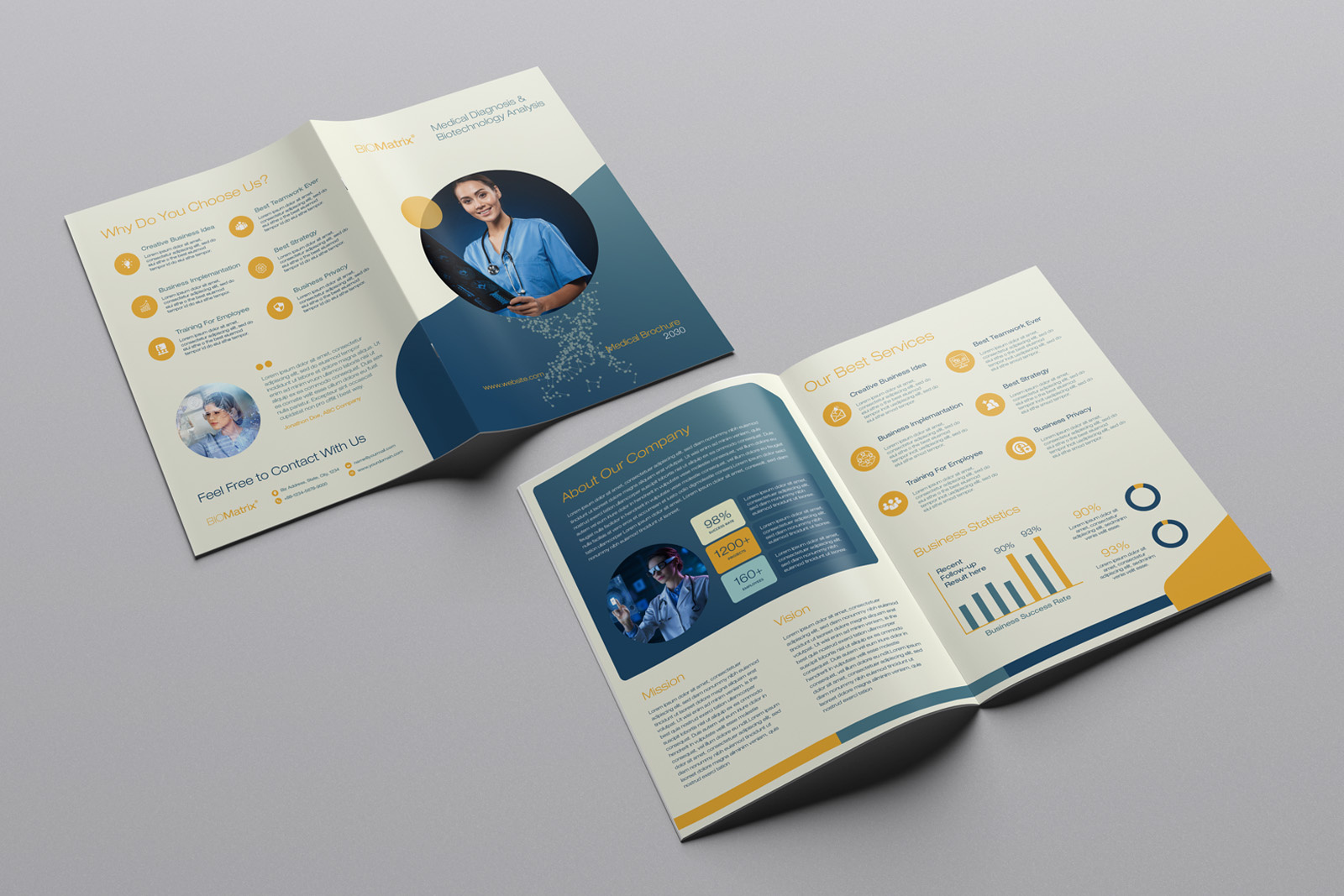 Example of Company Profile & Brochure Design