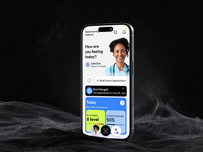 AI Skincare Home Page graphic design uiux
