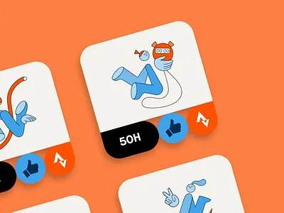 2023 Strava's illustrated badges achievement badge challenge character character illustration chronometer design genderless illo illustration jump shapes sport strava time ui