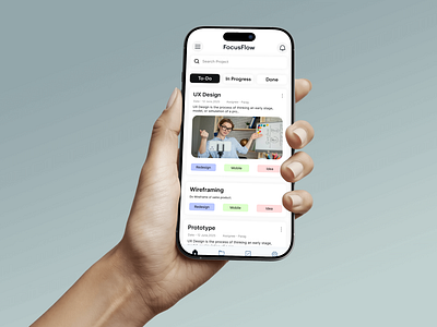 Dashboard Mobile Version ui ux