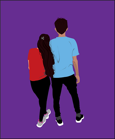 Flat Illustration | Sibling Series #02 adobe adobeillustrator creativity design designer digitalart flatillustration graphic design illustration illustrator