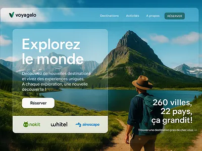 Voyagelo branding ui