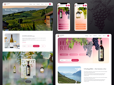 Wein Tasting in Deutschland 2025 branding design graphic design illustration ui ux web webdesign wein wine