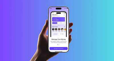Finance Wallet App – Modern & Minimal Mobile UI Design app design design financeapp fintechdesign mobileappdesign mobilewallet modernui moneyapp personalfinanceapp ui uiux uiuxdesign