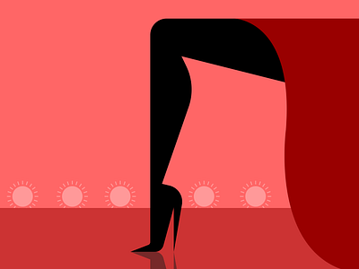 Burlesque illustraion illustration illustration art illustration digital illustrations minimalist seattle