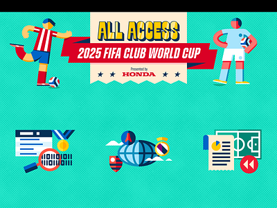 Fifa Club World Cup article fifa football header icon illustration soccer sports world cup