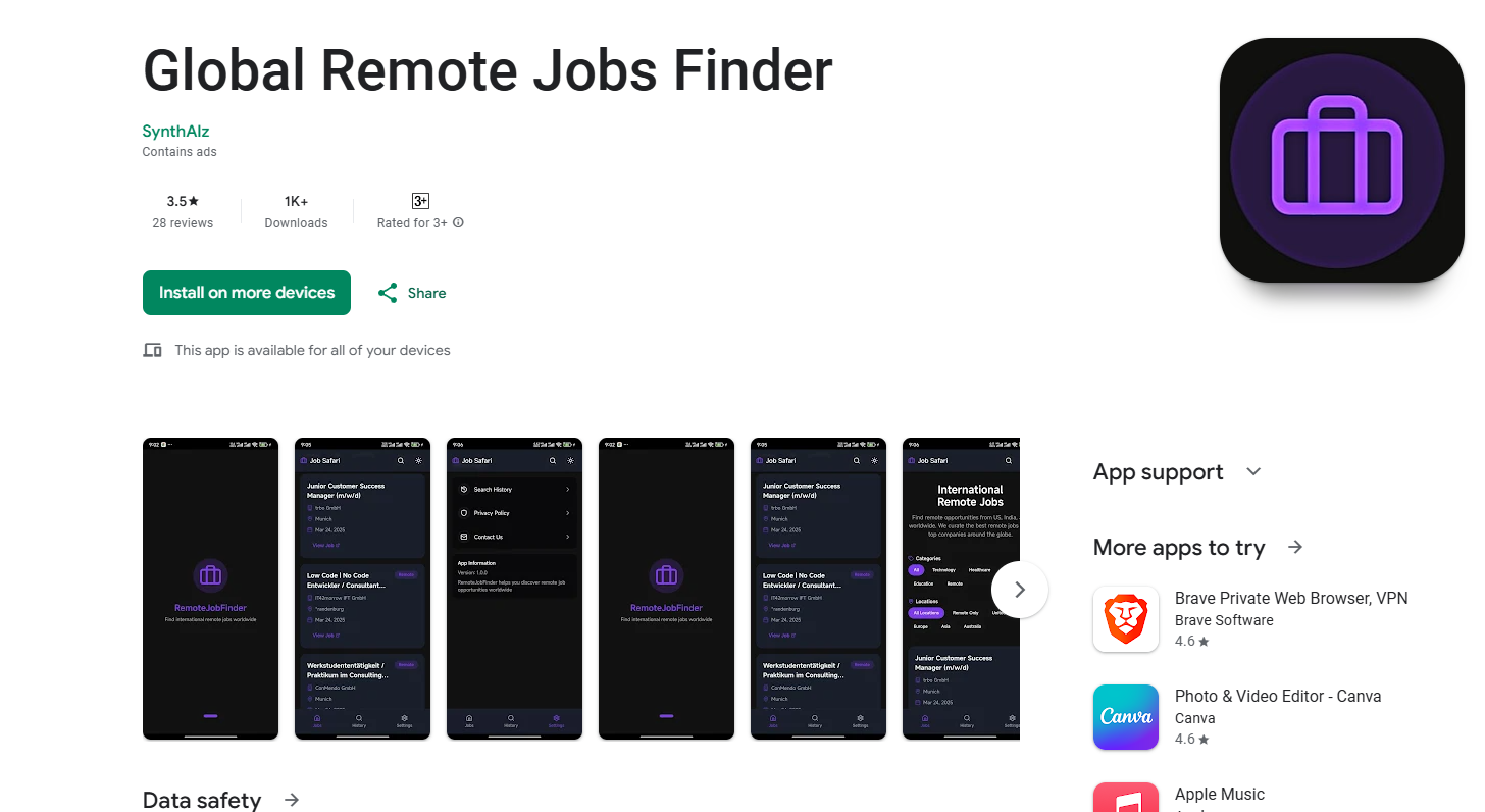 Global Remote Jobs Finder global remote jobs finder graphic design ui
