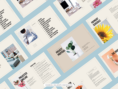Presentation Design: Creative project proposal adobe aesthetic layout branding client presentation creative brief design graphic design indesign pitch deck presentation presentation design project proposal proposal template studio template visual design