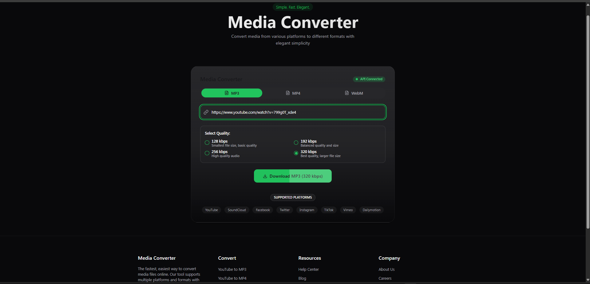 Example of Professional UI