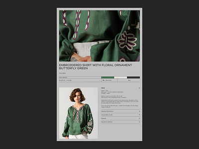 ETNODIM — Redesign Concept ecommerce fashion ui visual design web design