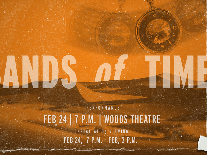 Sands of Time clock illustration old texture time vintage