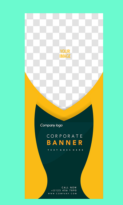 Corporate Banner ad banner branding design graphic design illustration poster typography vector
