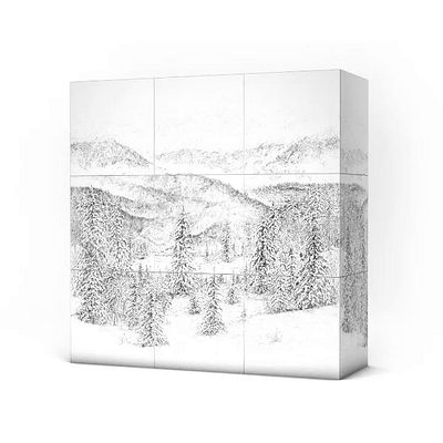 Magnor cubes 3d branding design graphic design illustration logo packaging typography