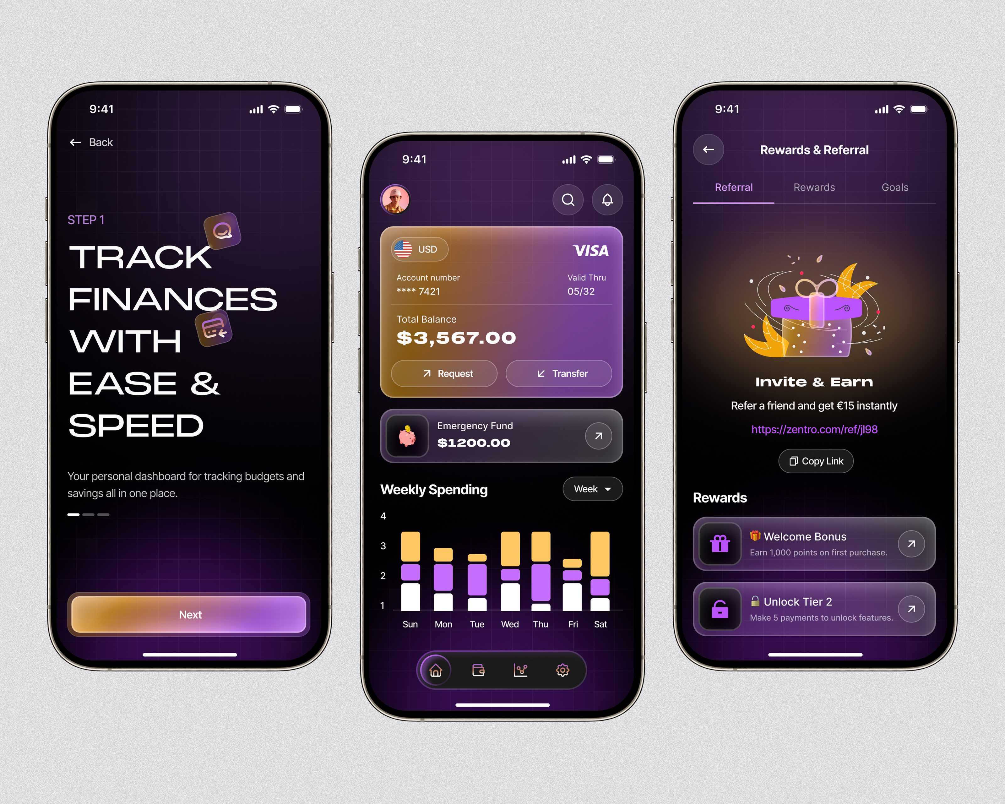 Example of Mobile App UI/UX Design | I Os & Android 