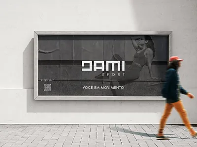 Dami Sport | Visual Identity brand branding design designer fashion fitness fitnessfashion graphic design graphicdesigner logo logodesign logotype mockup sport sportfashion tipography visualidentity