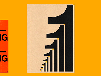 Geometric Perspective Type Poster abstract typography bold composition clean lines design clarity geometric design graphic minimalism grid structure linear symmetry minimalist art modern layout modular type optical illusion poster series print graphic retro modernism scale illusion swiss style type repetition typographic poster visual hierarchy