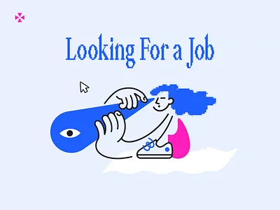 Hire Me! brand kit icon design icons illustration motion design motion graphics remotework short motion ui ui artist ui illustration ui kit ui motion vector vector illustration