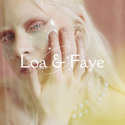 loa&faye branding logo skincare