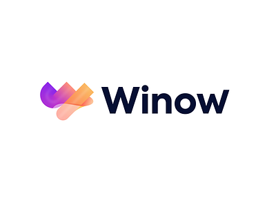 Winow logo design clean conceptual logo design crypto designxpart e commerce growth letter logo concept letter mark logo logo design logos minimal modern stratup trade trendy w letter logo water water effect logo wave
