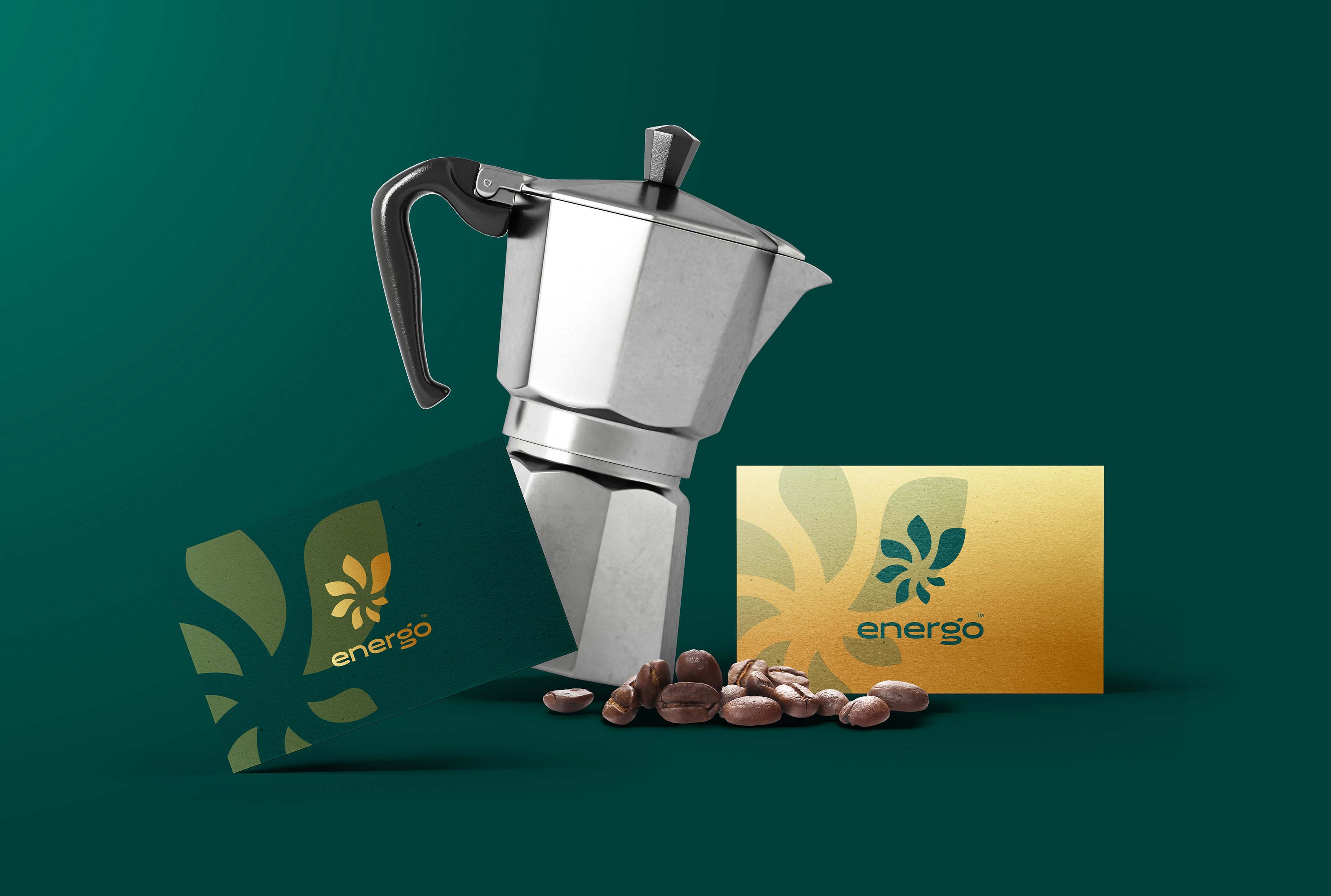 Example of Custom Coffee & Tea Label Design