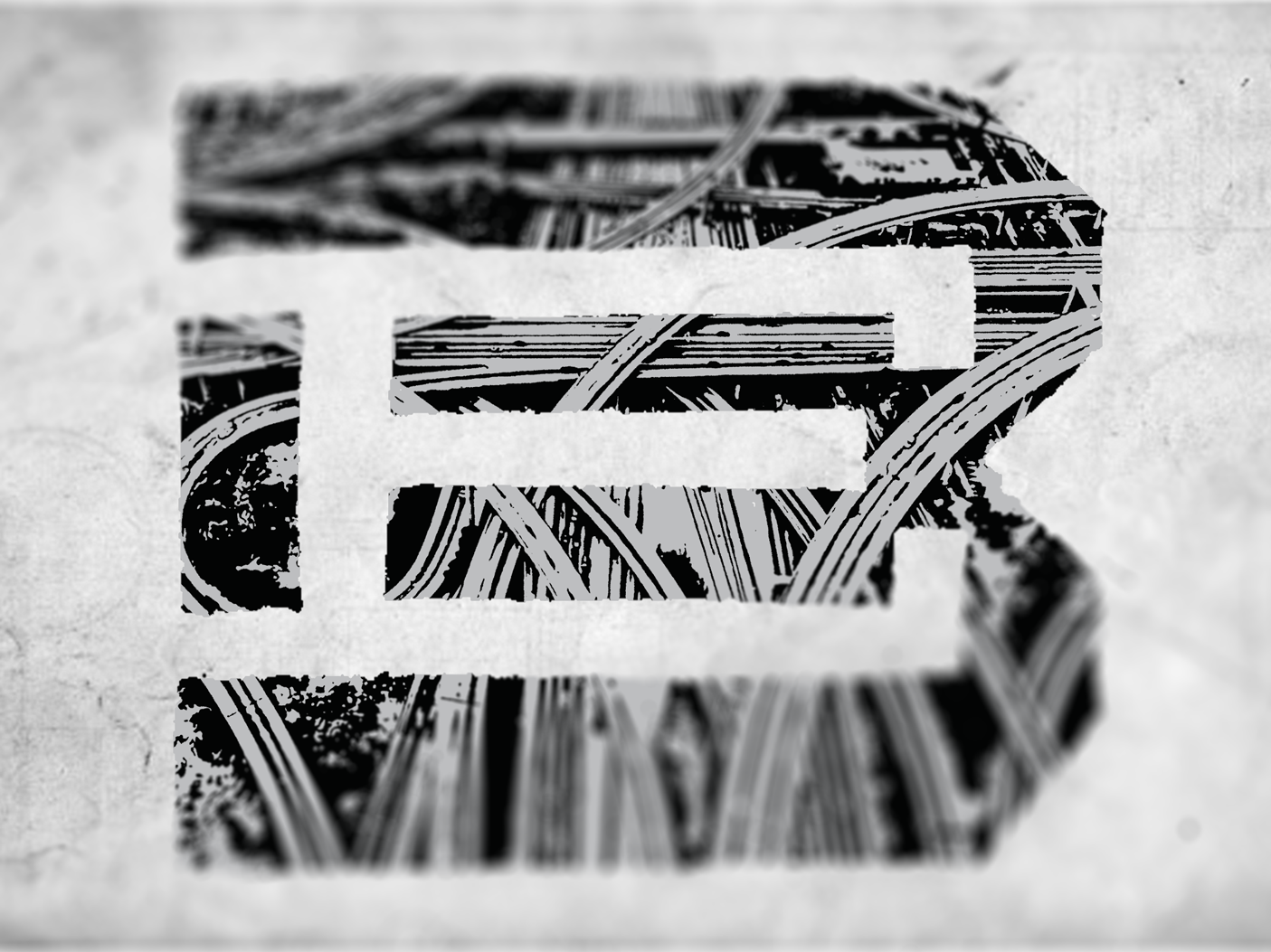 Beige Equinox atlanta b branding design e graphic design letterforms logo traffic type