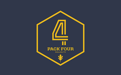 Cub Scouts: Pack 4 Brand branding logo non profit
