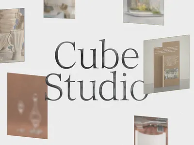 Cube Studio branding cube design graphic design