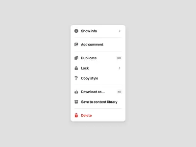Context Menu ✨ 123done clean context figma icon set icons menu minimalism nav ui
