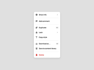 Context Menu ✨ 123done clean context figma icon set icons menu minimalism nav ui