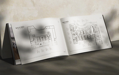 Wilford by Allaire Living - Floorplan Designs autocad branding branding design brochure design floorpl floorplan sanitization floorplans graphic design illustrator map real estate real estate branding