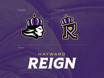 WPBA Logo | Hayward Reign branding design graphic design illustration logo sports vector