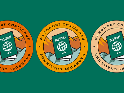 OuterSpatial National Passport badges illustration national parks ui