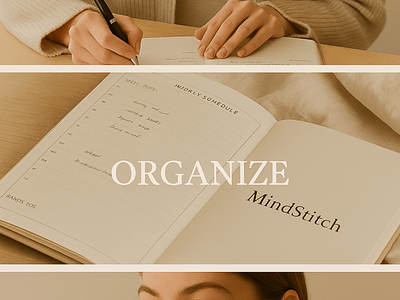 MindStitch – Book Planner Product Photography & Branding Design ai photography book planner brand identity development branding design graphic design illustration mindstitch product branding product design product editing product photography product photos productivity planner social media social media content social media graphics social media marketing