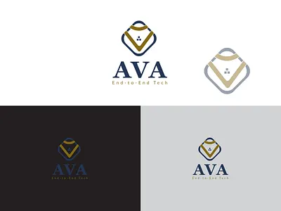 AVA REAL ESTATE LOGO branding construction logo design designlogo imwahidgd learnlogodesign logo logodesigner logotype real eastate logo tech logo