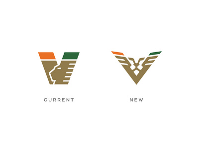 Venezia FC Concept – Facing Forward, Flying Higher alati branding design graphic design leoni letter lion logo minimalist new old rebranding redesign unused v venezia venezia fc vs winged