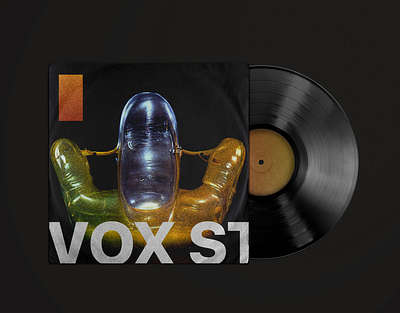 Vox Store CD Player 553dr branding cd cd cover cover design graphic design ui