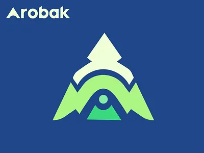 Outdoor Adventure & Technology Integration company logo a letter logo arobak logo best logo branddesign brandidentity branding colourful logo designer designinspiration flatdesign graphic design graphicdesign inspiration logo mark logomark minimalist modernlogo techlogo vectorlogo visualidentity