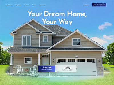 Housing - Dream Property airbnb apartment apartments branding devdock graphic design hero ui home home rent housing landing landing page property realestate rent house room sell ui website