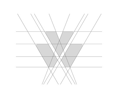 VW monogram design branding clean logo concept design grid monogram idea initial letter letter logo letter monogram lettermark logo logo grid logo monogram logotype minimal modern monogram simple logo v w grid vw letter