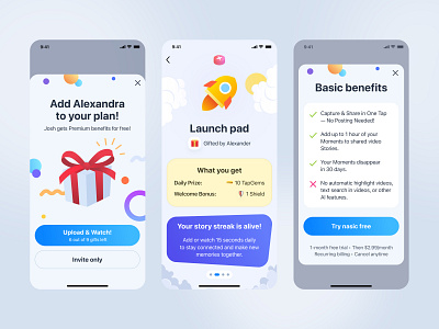 Pricing. Plan v2 benefits free ios plan premium pricing trial ui ux
