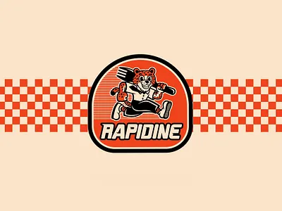 Rapidine Brand Guidelines Unleashed brand branding energetic fastfood graphic design guidelines logo motion graphics packaging restaurant