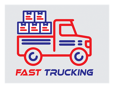 Reliable Trucking Logo Design for Transport Experts adobe illustrator branding design graphic design logo trucking companies trucking logo