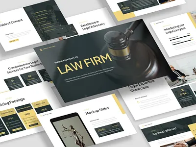 Law Firm Presentation pitch deck