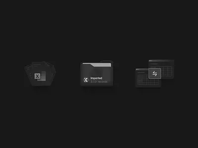 Dark Mode icon placeholders icon illustration