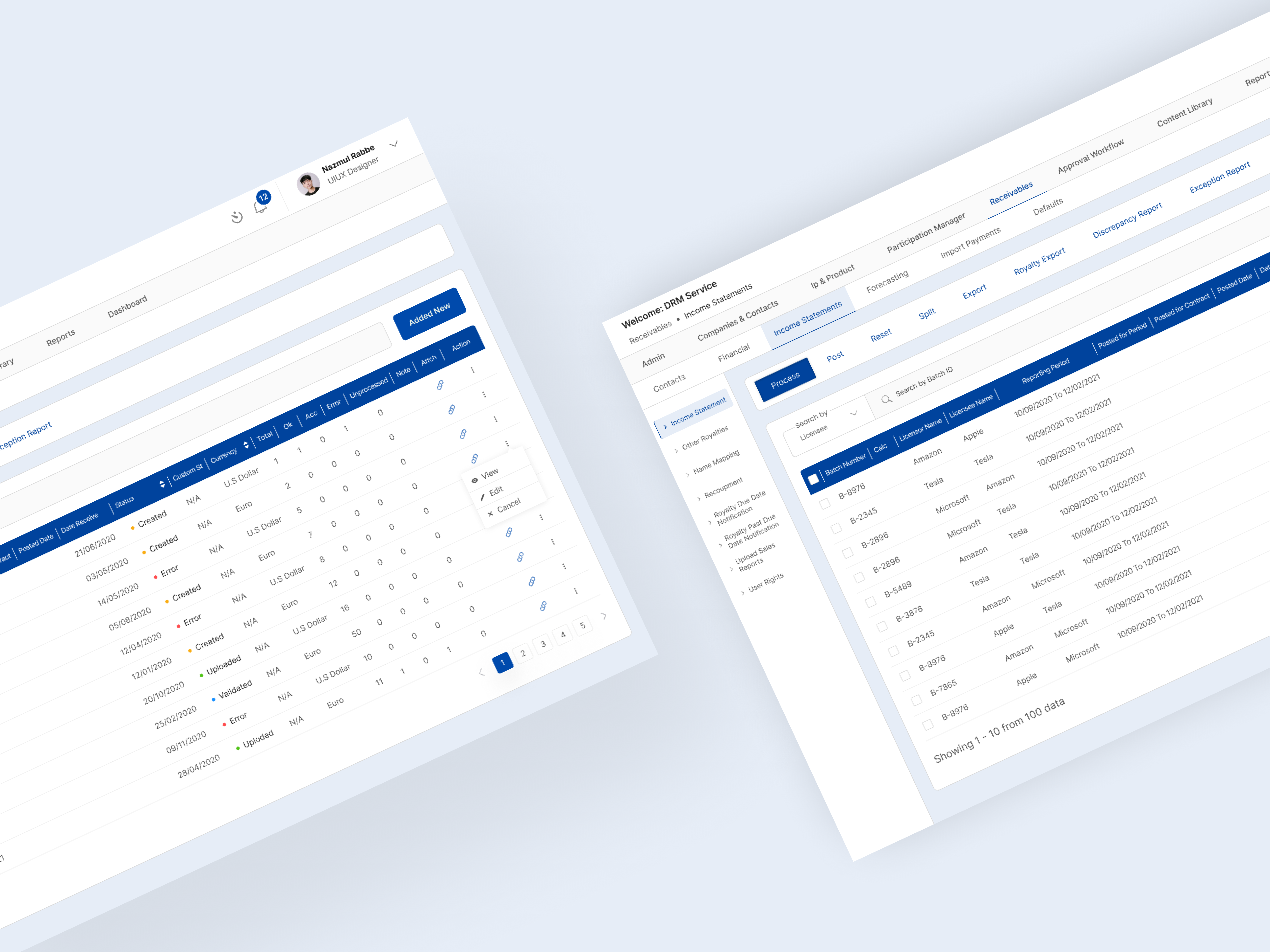 Enterprise Dashboard UI – Income Statement Redesign branding data datatable design designer designers financialdashboard graphic design interact interface interfacedesign product saas saasui table ui uiux ux uxcasestudy