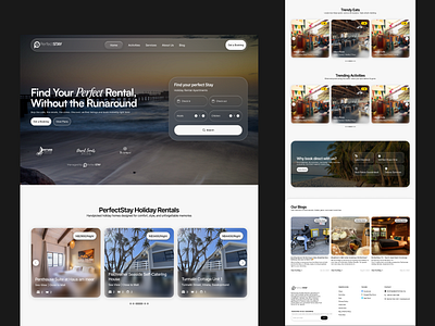 Hotel Rental Website airbnb website booking website design hotel booking website hotel rental website hotel website mohd mohd designz rental hotel website ui uiux user experience user interface design website design