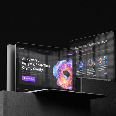 Crypto Management App Landing page awsmd banking bitcoin blockchain crypto crypto design cryptocurrency website defi defi website financial fintech ico landing page saas startup token trading ui ux web design web3