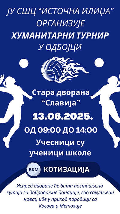 Volleyball tournament poster design graphic design